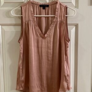 Banana Republic Light Pink Sleeveless Blouse